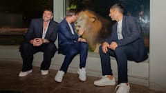 Lionel Messi Vantara : कपाळावर गंध, गळ्यात रुद्राक्षांची माळ, अंबानींच्या वनतारात मेस्सी महादेवाचा भक्त झाला, पाहा शंकराच्या पिंडीवर दुग्धाभिषेक करतानाचे PHOTOS