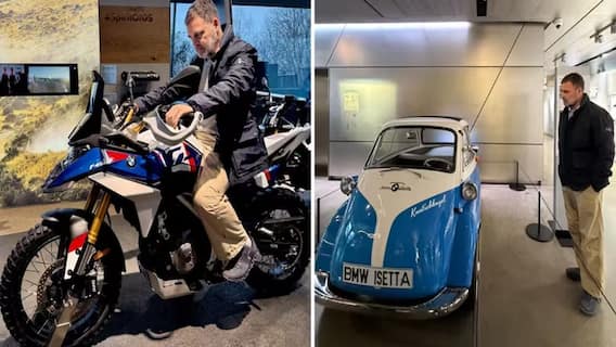 Rahul Gandhi in Germany: జర్మనీలోని BMW ఫ్యాక్టరీని సందర్శించిన రాహుల్ గాంధీ; భారతదేశంలో ఉత్పత్తి పెంచాలని సూచన !