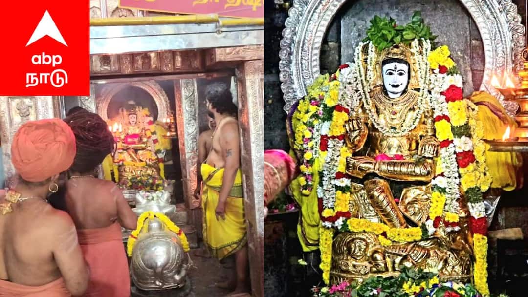மார்கழி வியாழக்கிழமை: தங்க கவசத்தில் ஜொலித்த குரு பகவான்... பரவசத்தில் பக்தர்கள்..