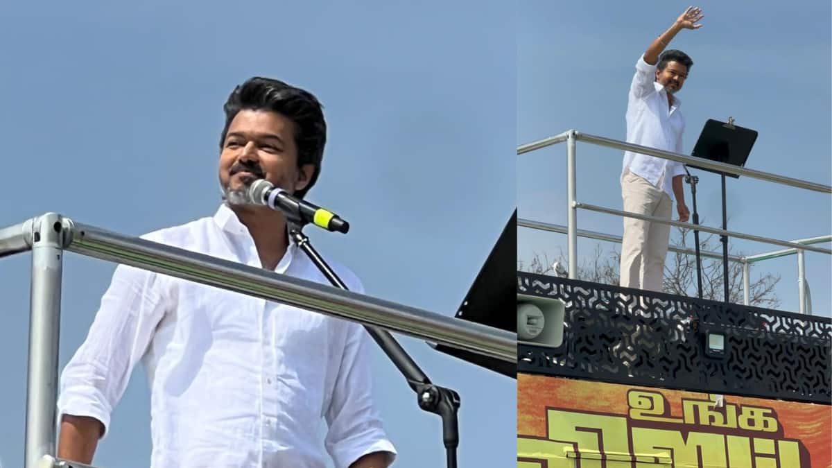 'DMK Is An Evil Force, TVK Is Pure Power': Vijay Draws Sharp Battle Lines At Erode Rally