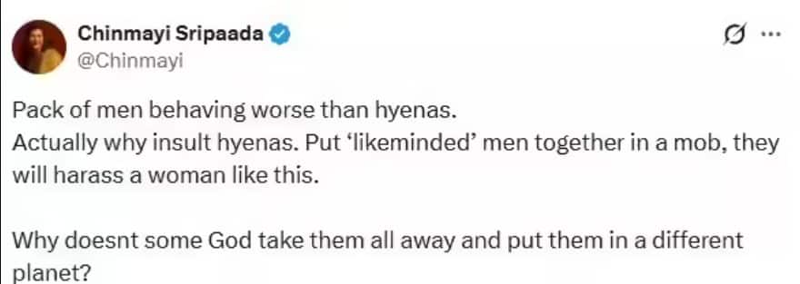 द राजा साब फेम एक्ट्रेस निधि को भीड़ ने घेरा, हालत हुई खराब, धक्का-मुक्की का वीडियो देख भड़कीं चिन्मयी श्रीपदा