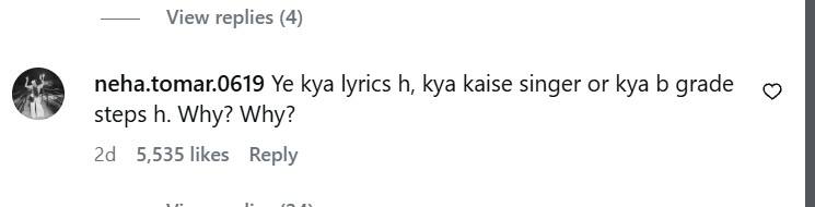 लॉलीपॉप' गाने को लेकर ट्रोल हुईं नेहा कक्कड़, लोग बोले- अश्लील डांस, शर्मनाक है ये