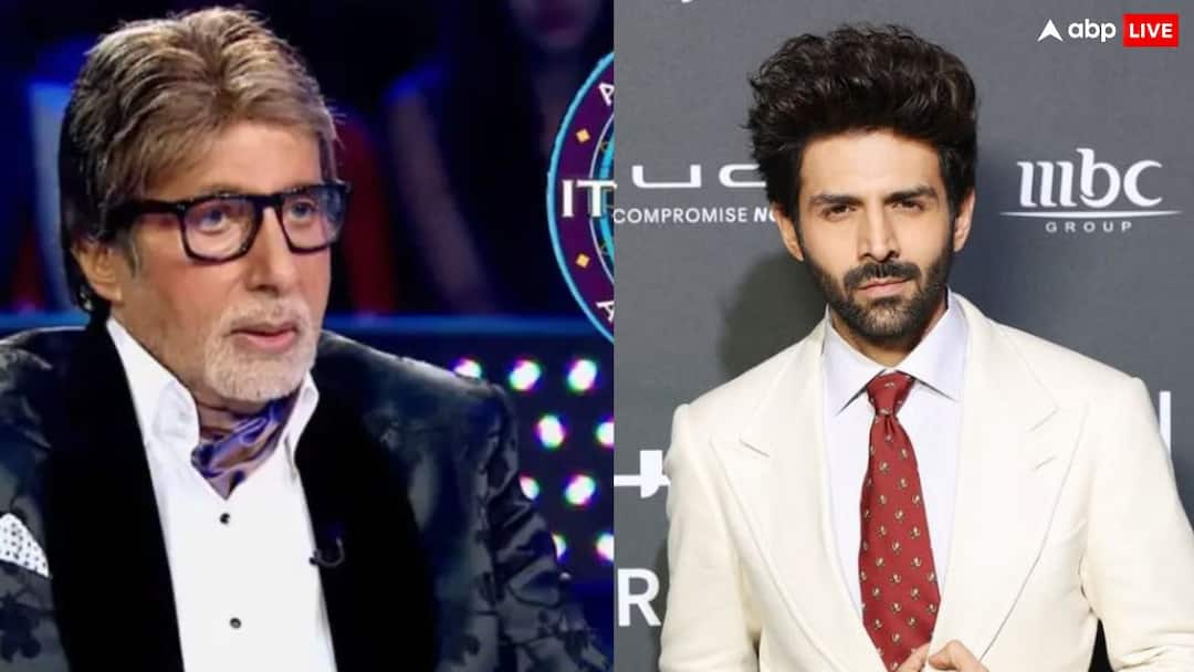 कौन बनेगा करोड़पति में कार्तिक आर्यन ने अमिताभ बच्चन से पूछा पर्सनल सवाल, बिग बी बोले- पागल हो क्या? Kartik Aaryan in kaun banega crorepati Asks A Personal Question To Amitabh Bachchan कौन बनेगा करोड़पति में कार्तिक आर्यन ने अमिताभ बच्चन से पूछा पर्सनल सवाल, बिग बी बोले- पागल हो क्या?