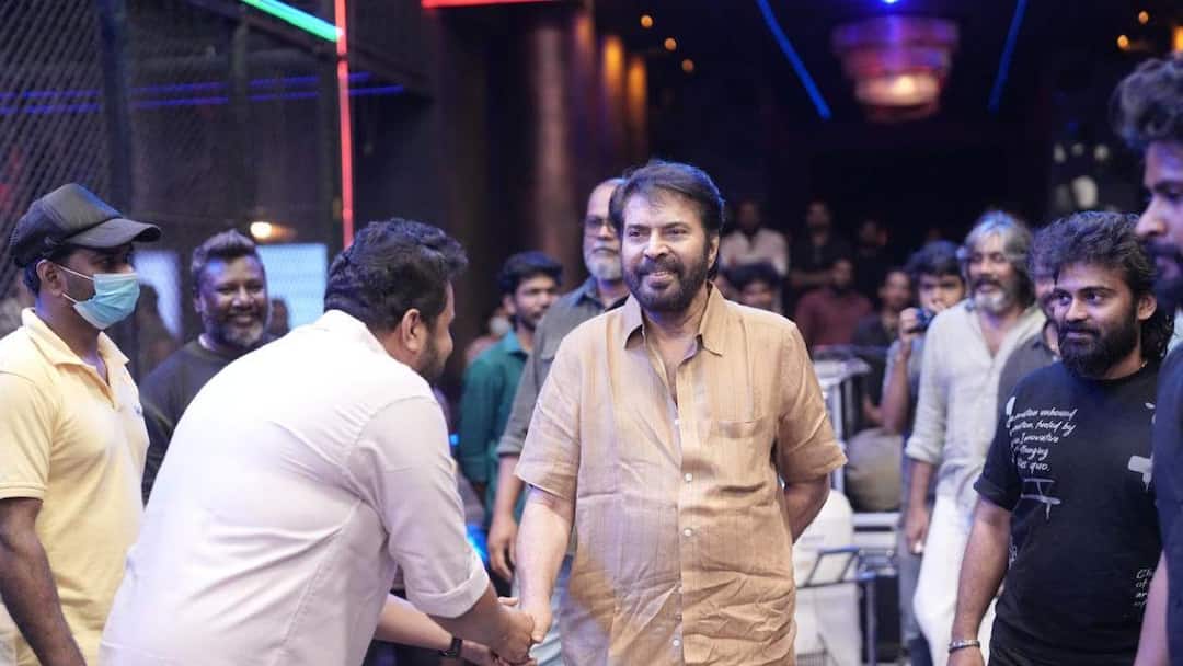 துல்கர் சல்மானின்  “ஐ அம் கேம்” படப்பிடிப்பு தளத்தில் மெகாஸ்டார் மம்மூட்டி !