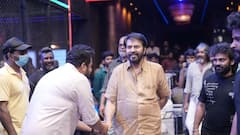 துல்கர் சல்மானின்  “ஐ அம் கேம்” படப்பிடிப்பு தளத்தில் மெகாஸ்டார் மம்மூட்டி !