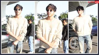 सैयारा के कृष कपूर का एयरपोर्ट पर दिखा जबरदस्त लुक, पैपराजी के लिए दिए जमकर पोज