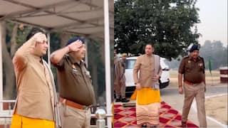 बहराइच में कथावाचक पुंडरीक गोस्वामी को गार्ड ऑफ ऑनर देने पर बवाल, DGP ने किया SP को तलब