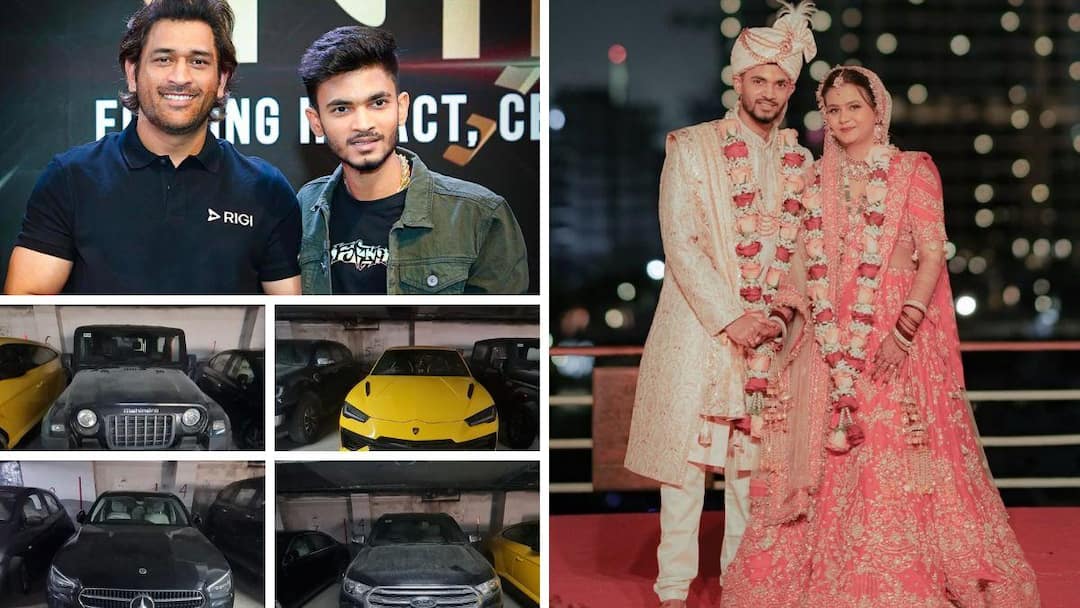 youtuber anurag is now on the ed radar after getting married on a cruise ship in dubai लॅम्बोर्गिनी-मर्सिडीजसह तब्बल 10 कोटींच्या आलिशान कार जप्त; युट्यूबरनं थेट दुबईत क्रुजवर लग्नाचा बार उडवताच ईडीच्या टप्प्यात! एकेकाळी सायकलने फिरणारा नेमका आहे तरी कोण?