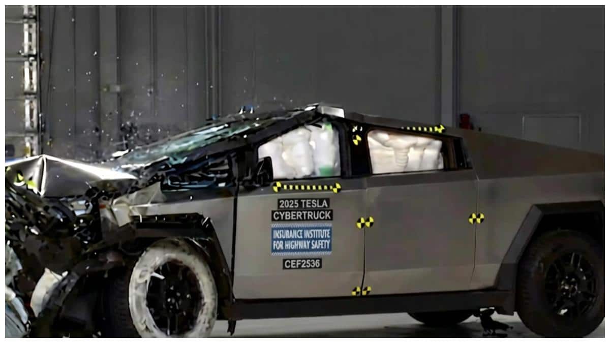 Tesla Cybertruck : టెస్లా సైబర్ ట్రక్ ప్రపంచంలోనే అత్యంత సురక్షితమైన పికప్ ట్రక్‌! క్రాష్ టెస్టులో అద్భుతాలు!