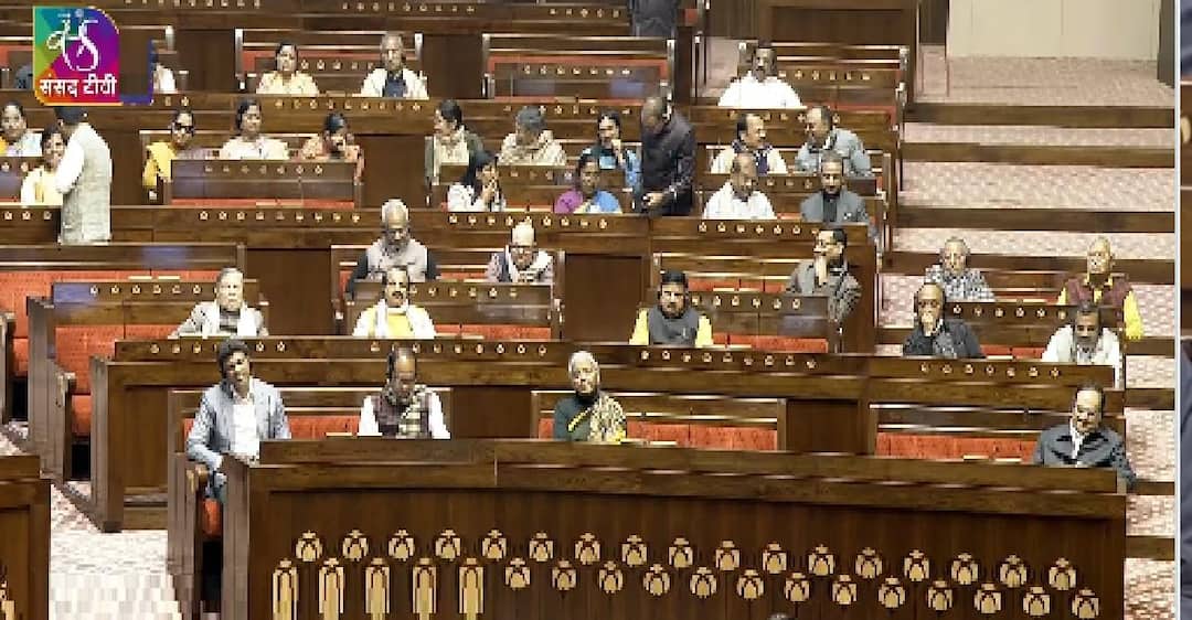 The VB-G RAM G bill was approved by Parliament, passing the Rajya Sabha late at night, while opposition leaders continued their protests અડધી રાત્રે વિપક્ષના ભારે હોબાળા વચ્ચે રાજ્યસભામાં પસાર થયું VB-G RAM G બિલ