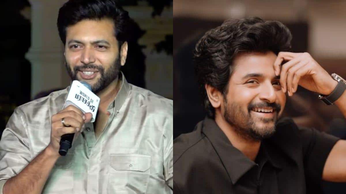 திருப்பிகூட அடிங்க சார்...சண்டைக்காட்சிகள் எஸ் கே உடன் பணியாற்றிய அனுபவத்தை பகிர்ந்த ரவி மோகன்