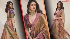 लंहगें में बला की खूबसूरत लगीं अमिताभ बच्चन की नातिन, स्माइल पर दिल हारे फैंस