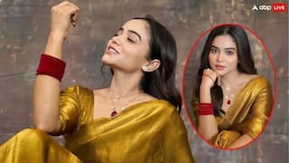 Look: ગૉલ્ડન સાડી-લાલ બંગડી સાથે મનીષા રાનીએ કરાવ્યું ફોટોશૂટ, તસવીરો પર ફેન્સ ઘાયલ