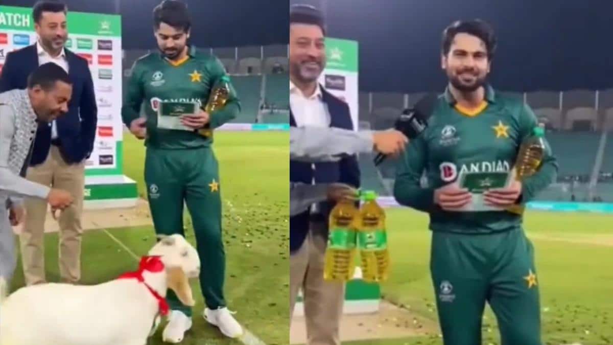 Fact Check: पाकिस्तान में मैन ऑफ द मैच जीतने वाले को मिला बकरा और 2 बोतल तेल, जानें वायरल वीडियो की सच्चाई