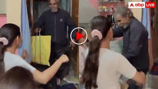और बाप की सारी थकान खत्म... काम से घर लौटे पिता का बेटियों ने ऐसे किया स्वागत, वीडियो देख इमोशनल हो गया इंटरनेट