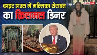 मल्लिका शेरावत ने US प्रेसिडेंट डोनाल्ड ट्रंप संग व्हाइट हाउस में किया क्रिसमस डिनर, तस्वीरों में ग्लैमरस अंदाज में दिखीं एक्ट्रेस