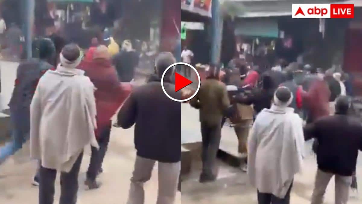 Video: गन पॉइंट पर लूटी सुनार की दुकान, पब्लिक ने धर दबोचा फिर मार मारकर बनाया भूत- वीडियो वायरल