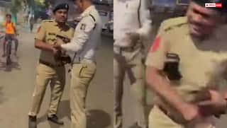 अहमदाबाद: महिला को थप्पड़ मारने पर पुलिसकर्मी सस्पेंड, वायरल वीडियो से मचा बवाल