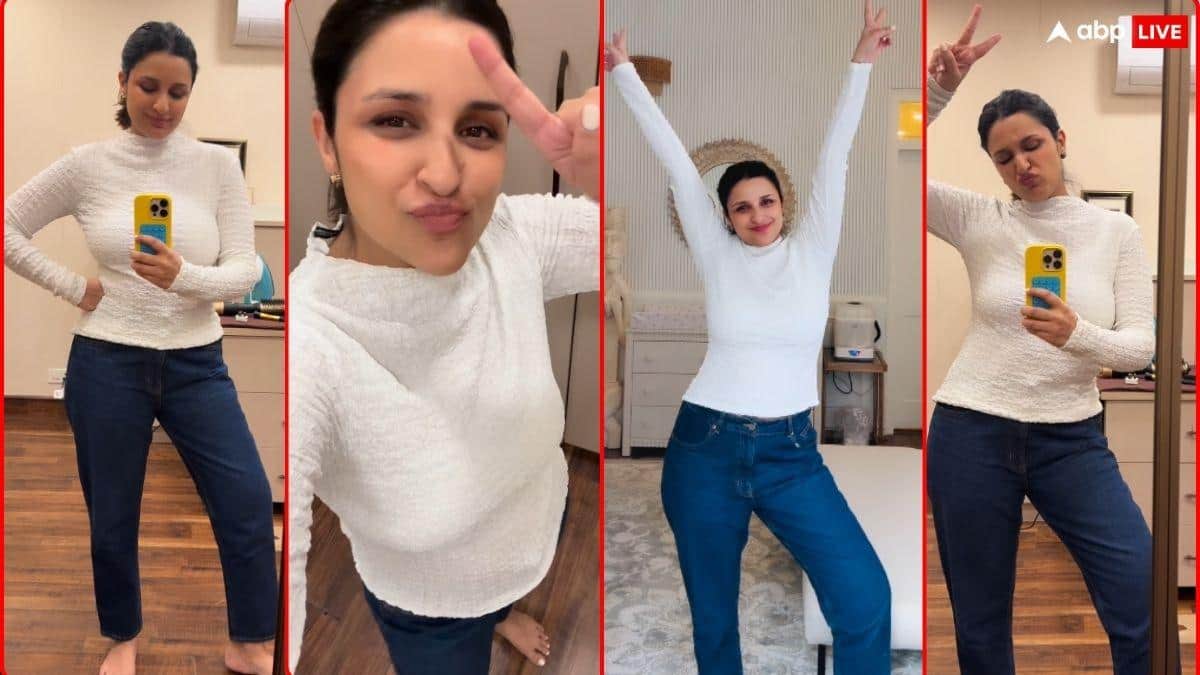 डिलीवरी के 2 महीने बाद शेप में आईं परिणीति चोपड़ा, पुराने कपड़े में फ्लॉन्ट किया कर्वी फिगर