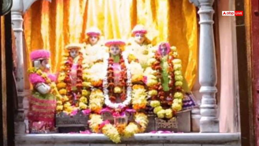 Varanasi Cold Wave minimum temperature 7 degree Gods in Blanket in Temples UP ann वाराणसी में शीतलहर का प्रकोप, 7 डिग्री पहुंचा तापमान, भगवान को भी पहनाए गए ऊनी कपड़े