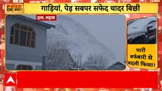 Snowfall: पहाड़ो ने ओढ़ी सफेद बर्फ की चादर... मौसम विभाग ने दी जानकारी | Jammu- Kashmir | Ladakh