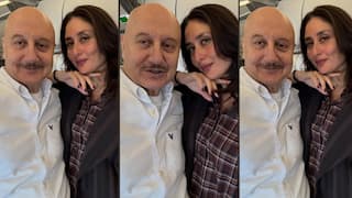 अनुपम खेर और करीना कपूर की हुई फ्लाइट में मुलाकात, 25 साल पुराने दिन किए याद