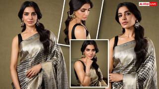 सिल्क साड़ी और माथे पर बिंदी लगाए सामंथा प्रभु ने फ्लॉन्ट किया क्लासी लुक, फैंस बोले- टाइमलेस ब्यूटी