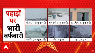 Weather Update: पहाड़ों की गोद में बर्फ का जादू, बदल गई पूरी तस्वीर | Snowfall | Jammu & Kashmir