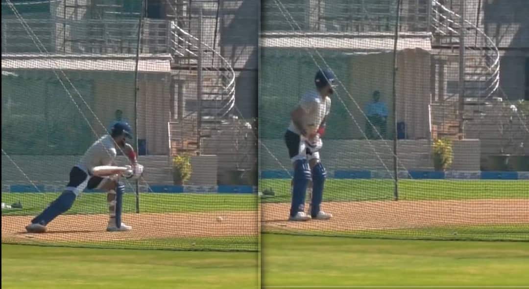 Virat Kohli : विराट कोहलीची अलिबागच्या फार्म हाऊसवर कसून प्रॅक्टिस करतानाचा Video, विजय हजारे ट्रॉफीसाठी दिल्लीच्या संघातून खेळणार Virat Kohli practicing intensely at his Alibaug farmhouse he will be playing for the Delhi team in Vijay Hazare Trophy 2025 26 Virat Kohli practicing video viral Virat Kohli : विराट कोहलीची अलिबागच्या फार्म हाऊसवर कसून प्रॅक्टिस करतानाचा Video, विजय हजारे ट्रॉफीसाठी दिल्लीच्या संघातून खेळणार