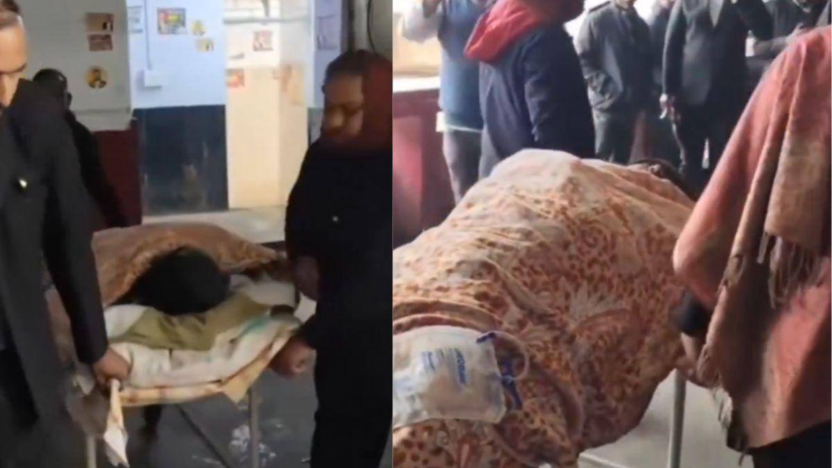 Paralysed Man Brought To Kanpur Court On Stretcher In Case Filed By Wife: Watch