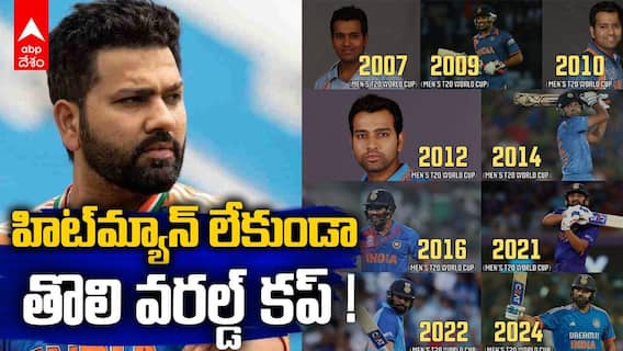 Rohit Sharma T20 World Cup | హిట్మ్యాన్ లేకుండా తొలి వరల్డ్ కప్