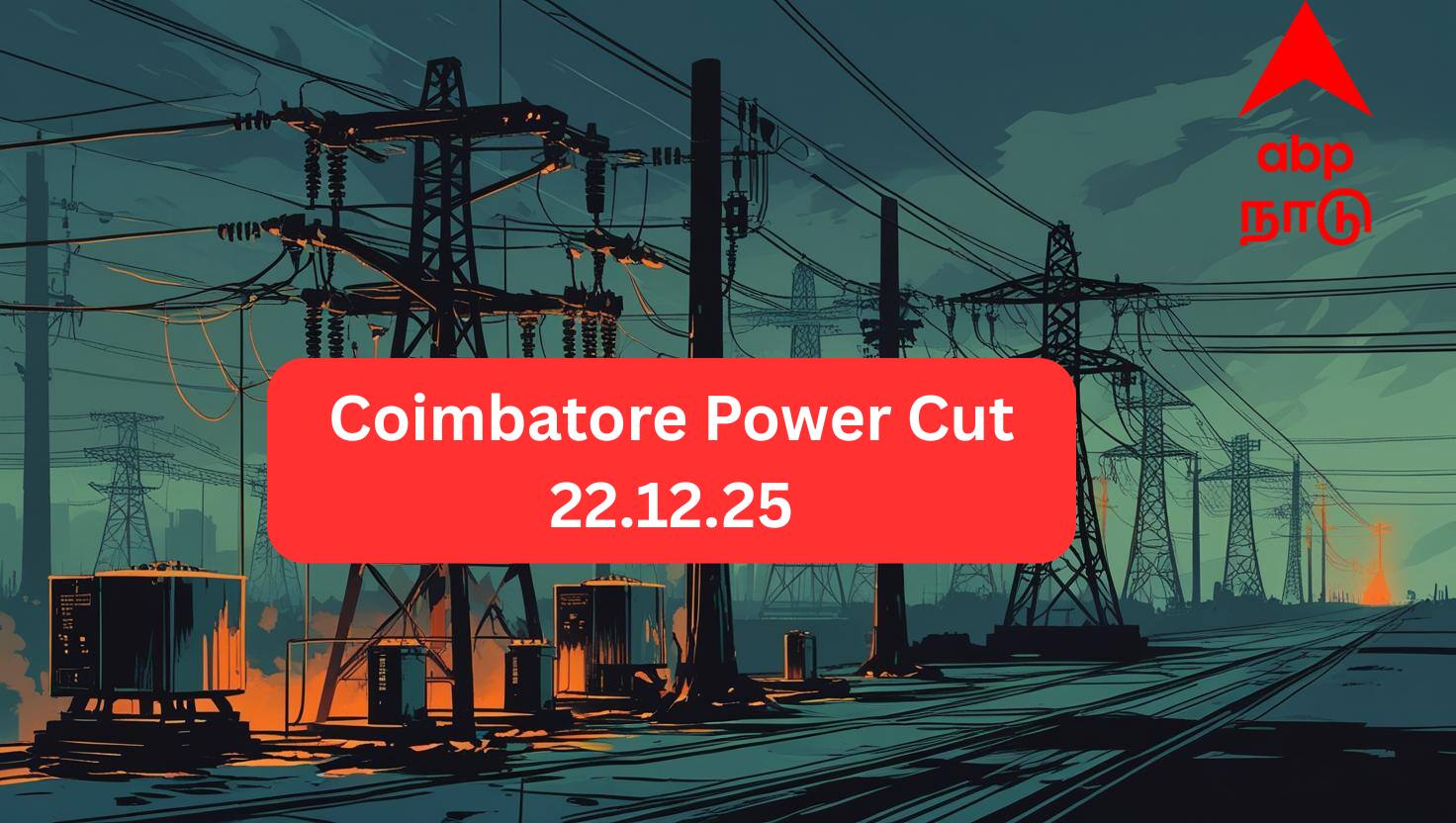 Coimbatore Power Shutdown: கோவையில் நாளை(22-12-25) மின் தடை ஏற்படும் இடங்கள்... மின்சார வாரியம் முக்கிய அறிவிப்பு