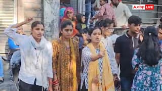 बाड़मेर कलेक्टर टीना डाबी को छात्राओं ने बता दिया ‘रील स्टार’, ABVP के 2 छात्र नेता गिरफ्तार, थाने पर धरना प्रदर्शन