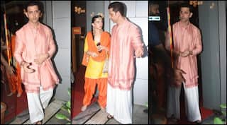 सबा आजाद के साथ फुल ट्रेडीशनल लुक में स्पॉट हुए ऋतिक रोशन, कपल पर प्यार लुटा रहे फैंस