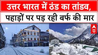 Weather Update: उत्तर भारत में कोहरे-शीतलहर का कहर, कश्मीर और हिमाचल में हो रही भारी बर्फबारी |
