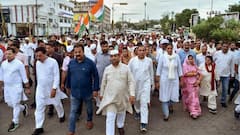 कुमाऊं में कांग्रेस की रैली में पूर्व सैनिकों और नागरिकों का प्रदर्शन, अग्निपथ योजना पर नाराजगी