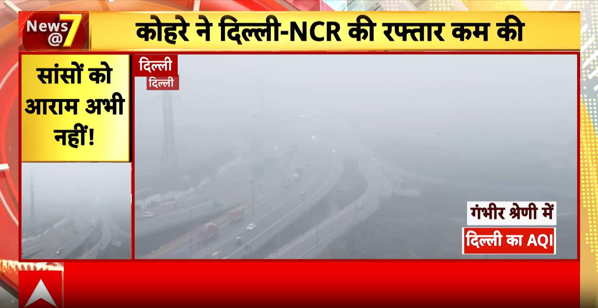 Delhi-NCR Air Pollution Remains Severe as AQI Stays Critical Despite Slight Visibility Improvement