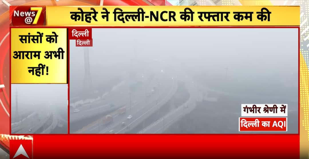 Delhi-NCR Air Pollution Remains Severe as AQI Stays Critical Despite Slight Visibility Improvement