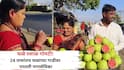 फळे रसाळ गोमटी! लोणावळ्यात फळ विक्रेतीचं भाग्य उजळलं, 24 तासांतच फळांच्या गाडीवर परतली नगरसेविका