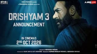 Drishyam 3 ની રિલીઝ ડેટ કન્ફર્મ, અજય દેવગને વીડિયો શેર કરી મોટી જાહેરાત કરી