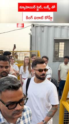 న్యూహెయిర్ స్టైల్, లుక్స్ తో కింగ్ విరాట్ కోహ్లీ