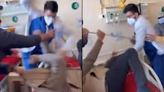 'Cancel The Dr License': Viral Video Shows Doctor Allegedly Beating Patient Inside IGMC | WATCH