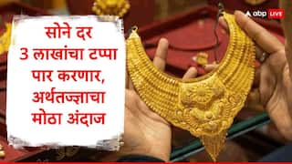 Gold Price : सोन्याचा दर 3 लाख रुपयांचा टप्पा पार करणार, अमेरिकन अर्थतज्ज्ञाचा मोठा दावा, आज सोने किती महागले?