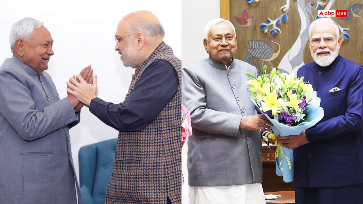 PM मोदी-अमित शाह से मिले नीतीश कुमार और सम्राट चौधरी, देखें मुलाकात की खास तस्वीरें