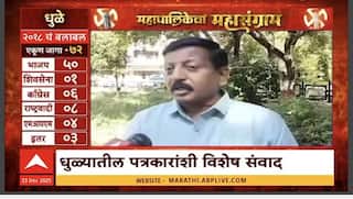Mahapalikecha Mahasangram Dhule : धुळ्यातील नागरिकांच्या समस्या काय? स्थानिक पत्रकारांशी संवाद