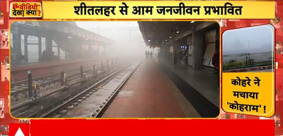Weather Update: Cold Wave and Dense Fog Disrupt Normal Life Across North India, Rail and Air Services Hit