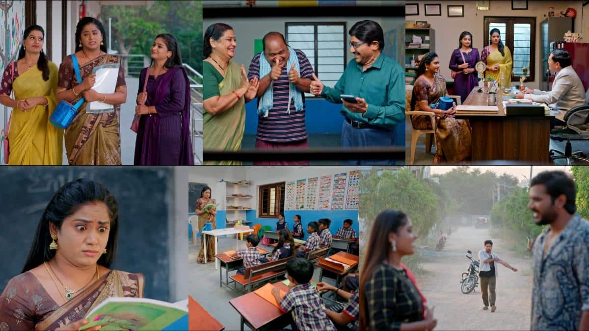 Illu Illalu Pillalu Serial Today December 23rd: ఇల్లు ఇల్లాలు పిల్లలు: ఇంగ్లీష్‌ అదరగొట్టేసిన వల్లీ.. టెస్ట్‌బుక్‌తో తిప్పలు! అమూల్య, విశ్వలను చూసేసిన ధీరజ్!