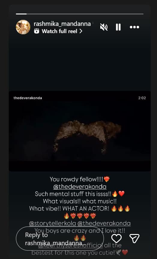 विजय देवरकोंडा के 'राउडी' लुक की फैन हुईं रश्मिका मंदाना, Rowdy Janardhana का फर्स्ट लुक किया शेयर