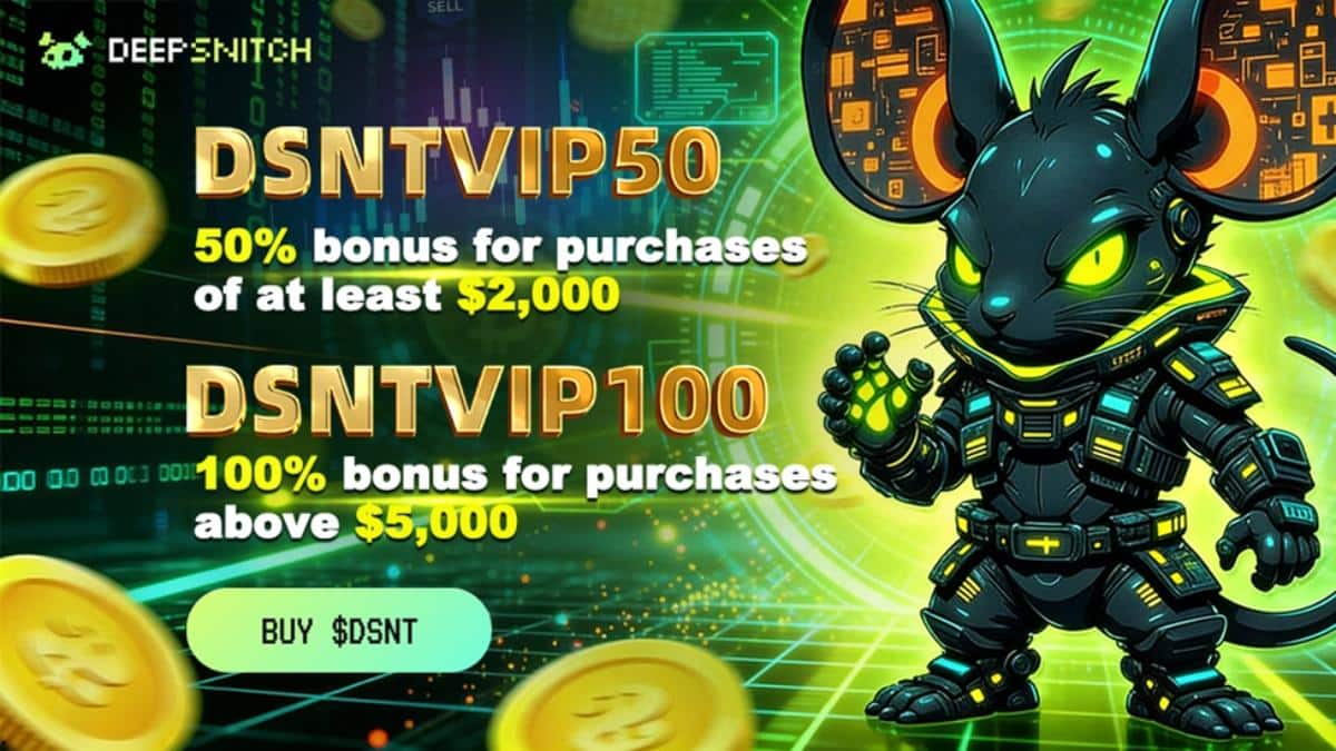 Best Altcoins To Buy: Market Cap Hits 8 Month Low As DeepSnitch AI Defies The Downturn With Massive Presale