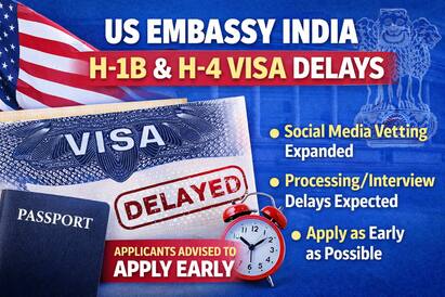 US Embassy India Warns H-1B and H-4 Visa Applicants of Major Vetting And Interview Delays